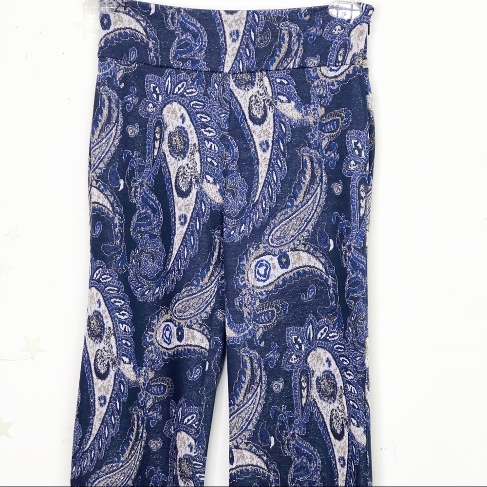 ANTHROPOLOGIE Maeve boho Maria paisley print pant - Picture 9 of 14